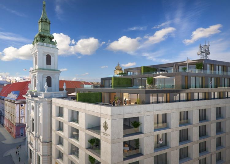 2020 végén nyit a négycsillagos Emerald Hotel Residence